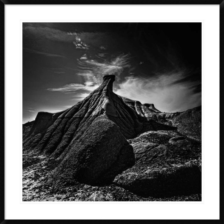 "Fairy Chimney" Framed Digital Print by Yvette Depaepe, 38"x38"