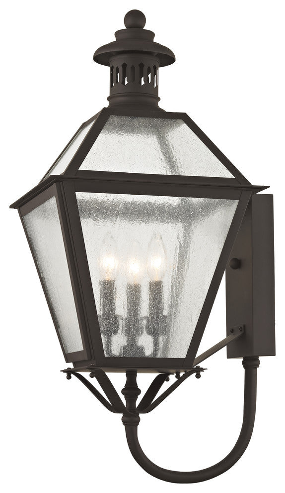 Waldwick Outdoor Wall Lantern, Bronze