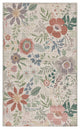 Nourison Nourison Washables 2' x 3' Cream Multicolor Farmhouse Indoor Rug