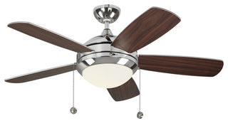 Generation Lighting Discus 44" Ceiling Fan Polished Nickel