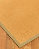 Natural Area Rugs Davlin Custom Sisal Rug, 8' x 10', Sage Border