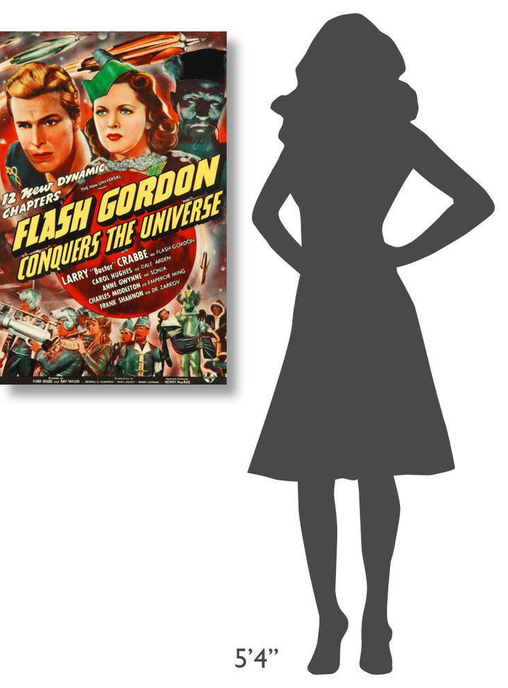 "Flash Gordon Conquers the Universe" Canvas by Hollywood Photo Archive, 23x36"