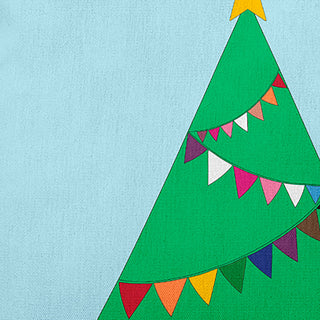 Pride Garland Tree Accent Pillow, Omar, 18"x18"