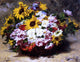 Georges Jeannin A Floral Bouquet, 21"x28" Wall Decal Print