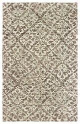 Oriental Weavers Tallavera Brown/ Ivory Floral Indoor Area Rug 3'6"X5'6"