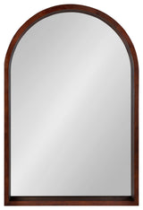 Hutton Arch Mirror, Brown 24x36