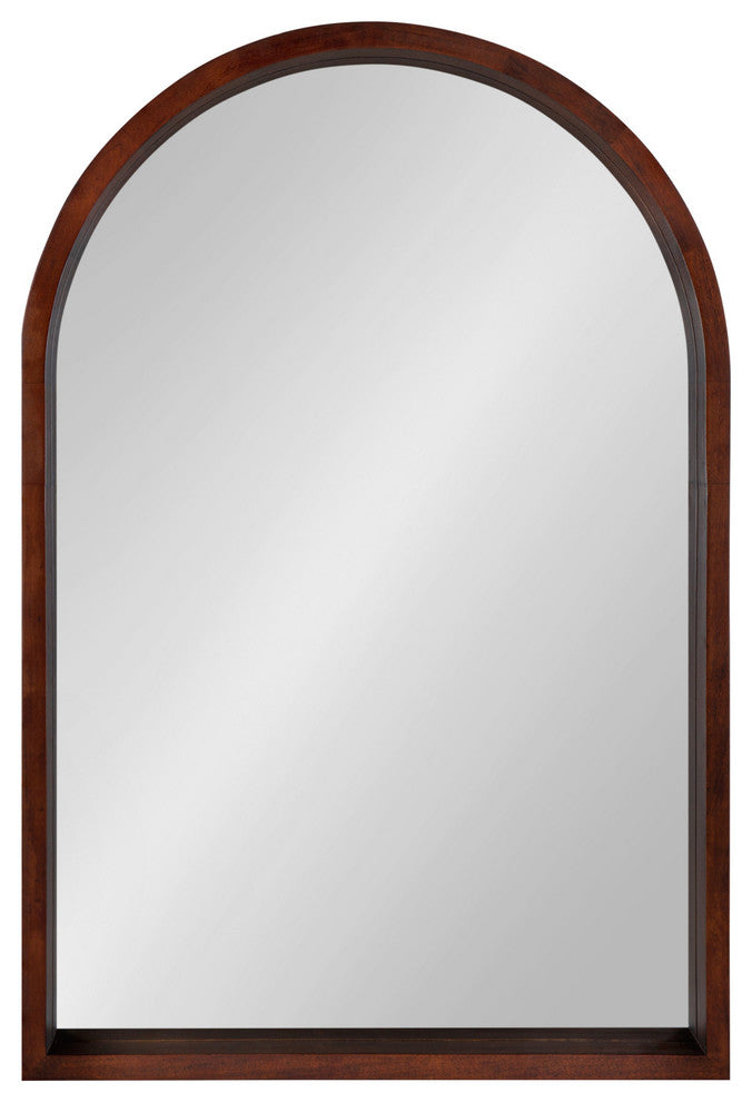 Hutton Arch Mirror, Brown 24x36