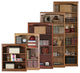 Classic Oak 60" Open Bookcase, Olive Oak