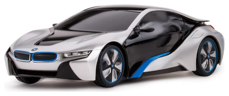 1:24 Rc Bmw I8 Concept Rc Sports Car, Silver