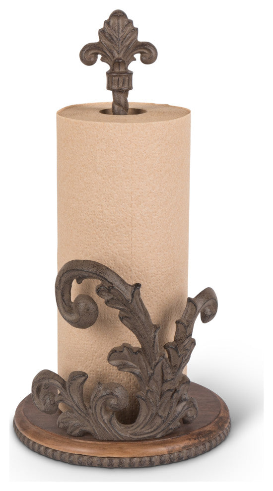 GG Collection Acanthus Metal Paper Towel Holder