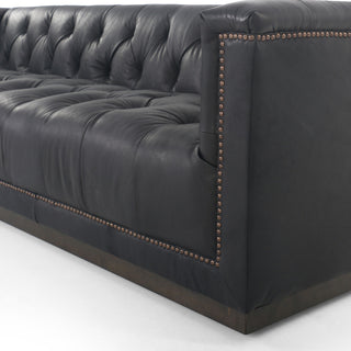 Maxx Sofa, Heirloom Black, 95"