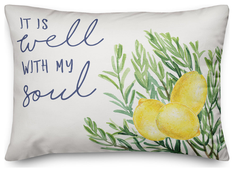 It is Well with My Soul 14x20 Spun Poly Pillow