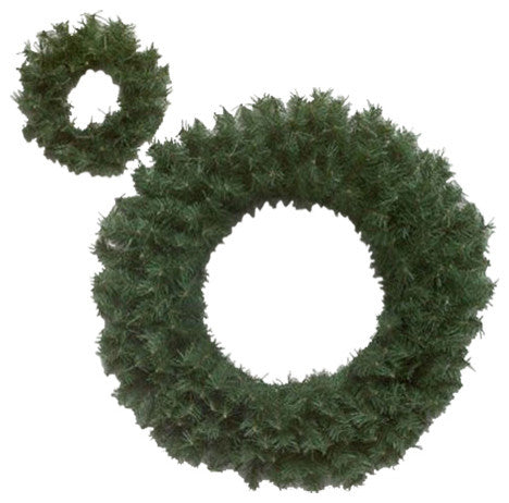 24" Canadian Pine Wreath 240 Tips