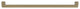 Amerock Blackrock Appliance Pull, Golden Champagne, 18" Center-to-Center
