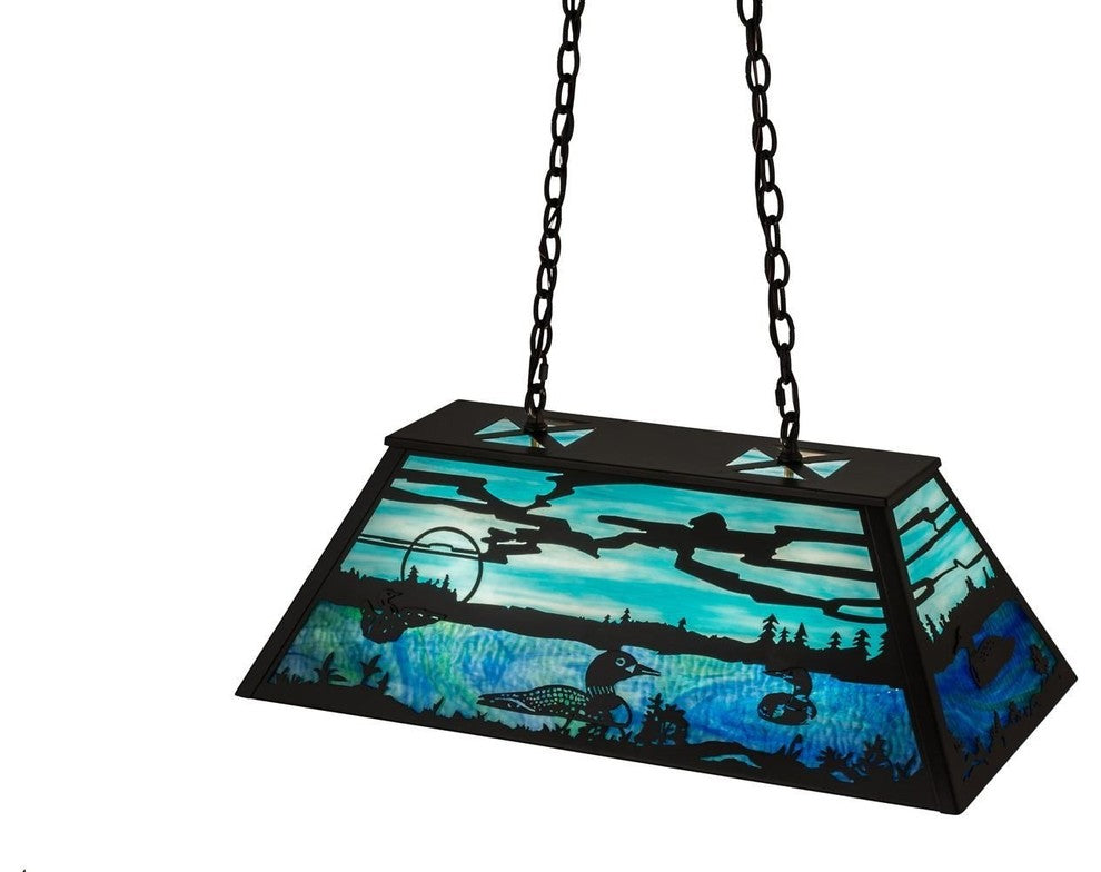 33 Long Loon Oblong Pendant