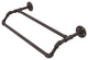 Pipeline Double Towel Bar, Oil Rubbed Bronze, 30"