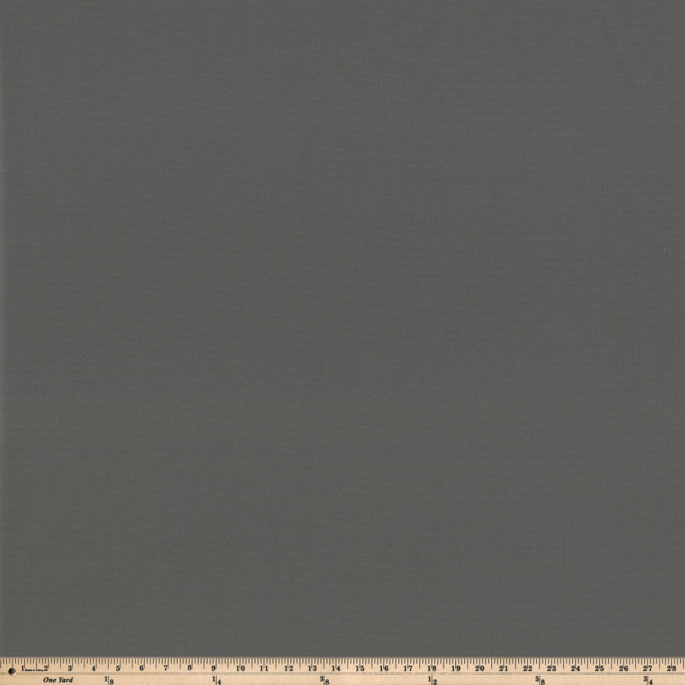 Fortress Canvas Squared Corners Chair Cushion, Charcoal