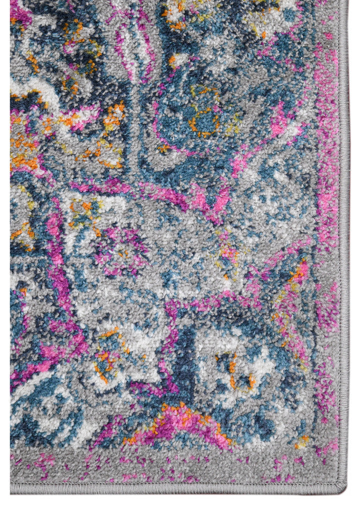 Montana Isabelle Area Rug, Pink, 7'10" x 10'10", Medallion