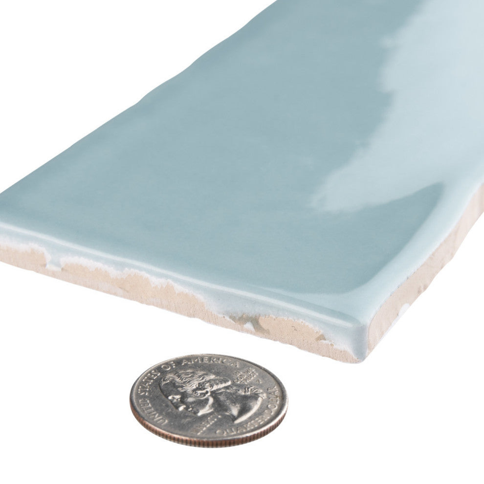 Castillo 3" x 12" Ceramic Wall Tile, Sky