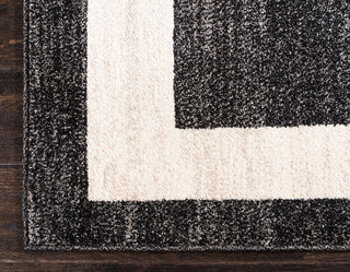 Unique Loom Black Del Mar Maria 2' 2 x 3' 0 Area Rug