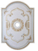 Artistry Lighting, Rectangular 51" x 36" White Ceiling Medallion, (Art0913-F1-201)