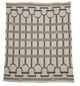 In2green Stirrup Eco Throw, Flax/Smoke/Hemp
