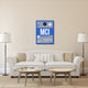 "MCI Kansas City Luggage Tag 2" Fine Art Print