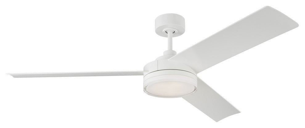 Cirque 56" LED Ceiling Fan Matte White
