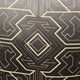 Plutus Daria Moss Silver Geometric Luxury Throw Pillow, 20"x26" Standard
