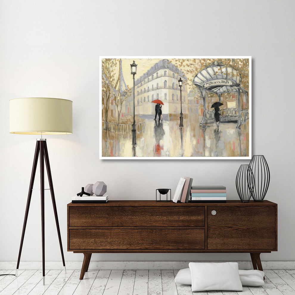 "To the Metro" Digital Paper Print by Julia Purinton, 62"x42"