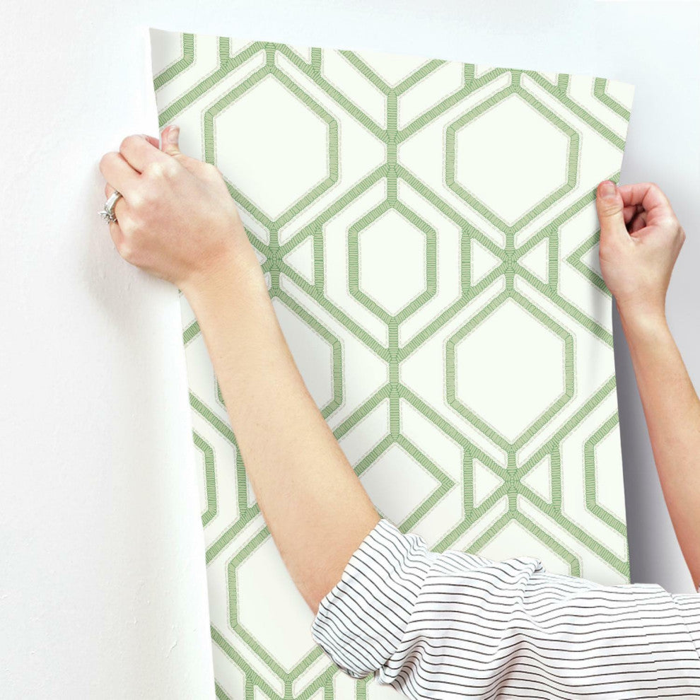 Sawgrass Trellis Wallpaper