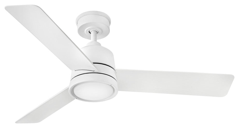Hinkley Chet 48" Indoor/Outdoor Ceiling Fan, Matte White