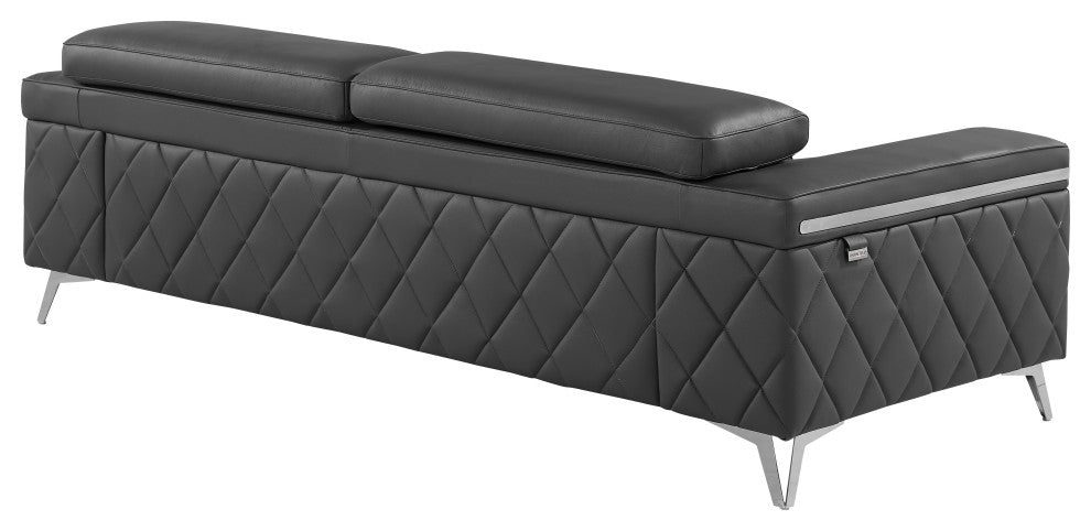 Mia Top Grain Italian Leather  Sofa