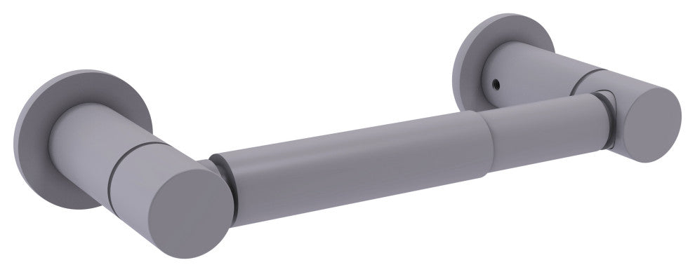 Fresno Two Post Toilet Tissue Holder, Matte Gray