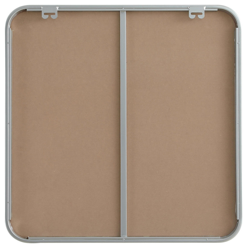 Elegant Lighting MR8A2424 Remy 24" Square Flat Medium Density - Brass