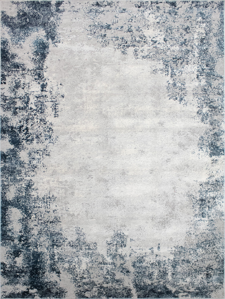 Noori Rug High-Low Dalia Grey/Blue Rug