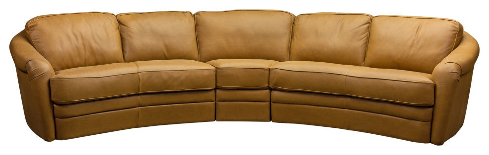 Capri Sectional, Sorrento Camel