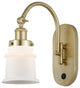 Innovations 918-1W-SG-G181S-LED Canton 1 Light 6.5" Sconce, Satin Gold