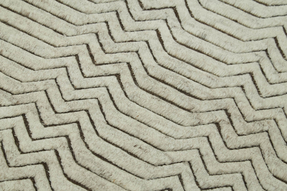 Rug N Carpet - Handmade Unique 3' 0" x 5' 0" Moroccan Runner Rug