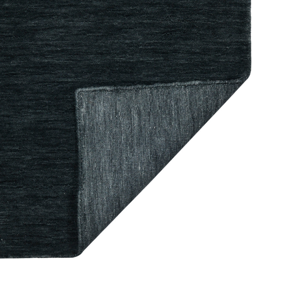 Arizona Rye Area Rug, Dark Gray, 9' x 12', Solid
