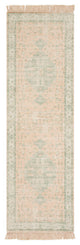 Surya Zainab ZAI-2305 2'6"x8' Rug, Camel/Cream/Sage/Dark Green/Lime/White