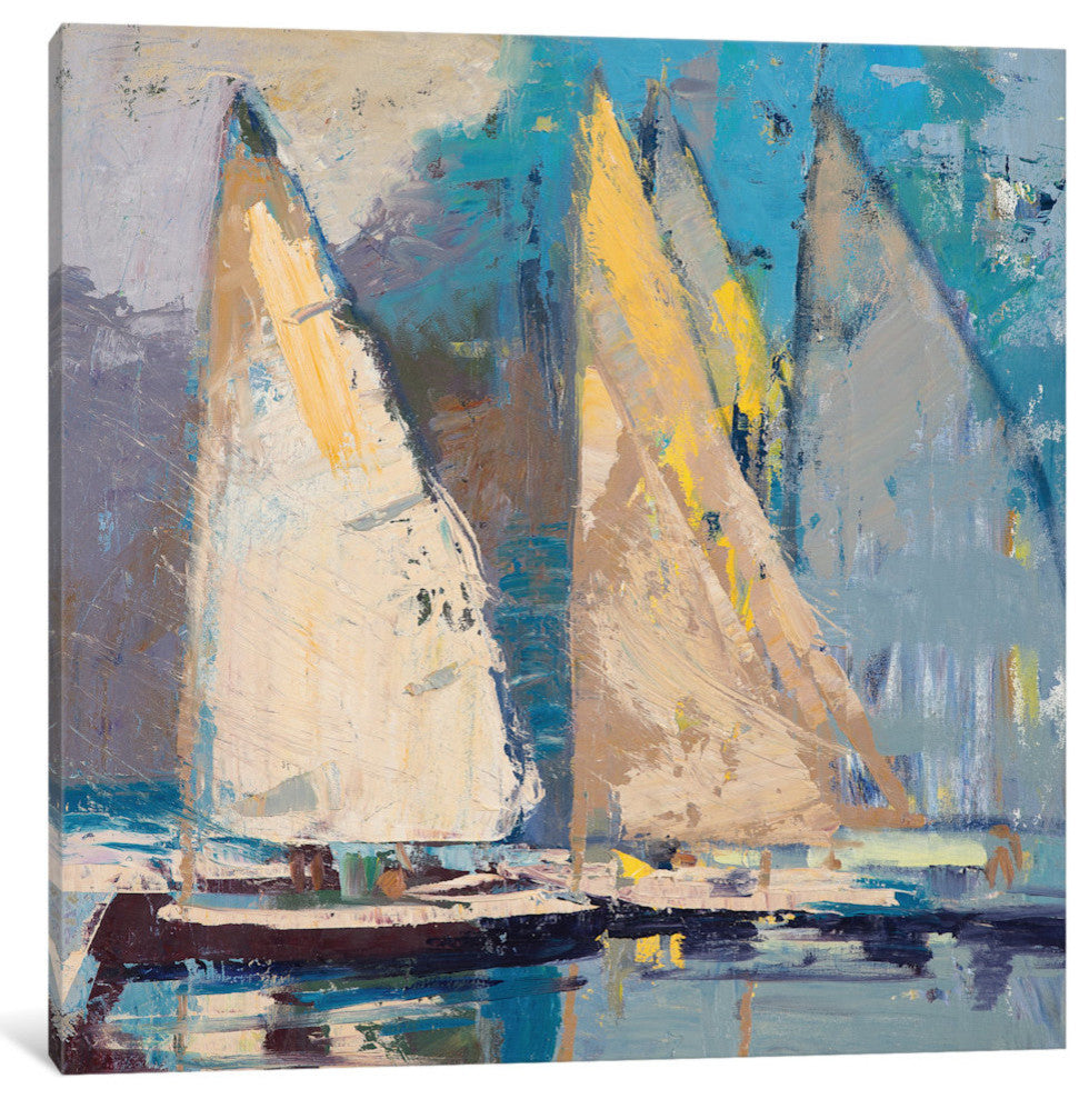 "Breeze Sail and Sky" by Beth A. Forst, 37x37x1.5