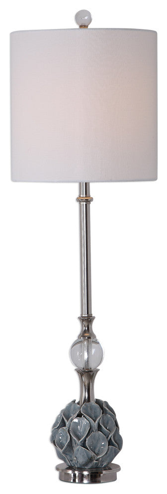 Uttermost - 29674-1 - One Light Buffet Lamp - Elody - Polished Nickel
