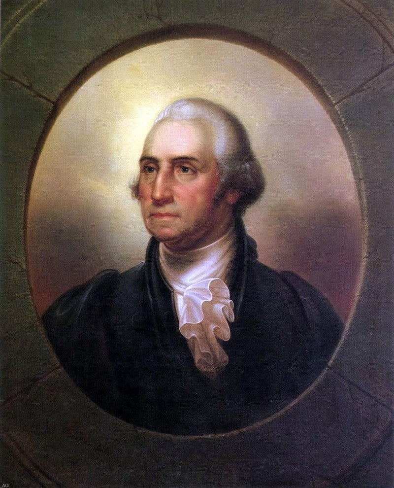 Rembrandt Peale George Washington as Patriae Pater Wall Decal Print