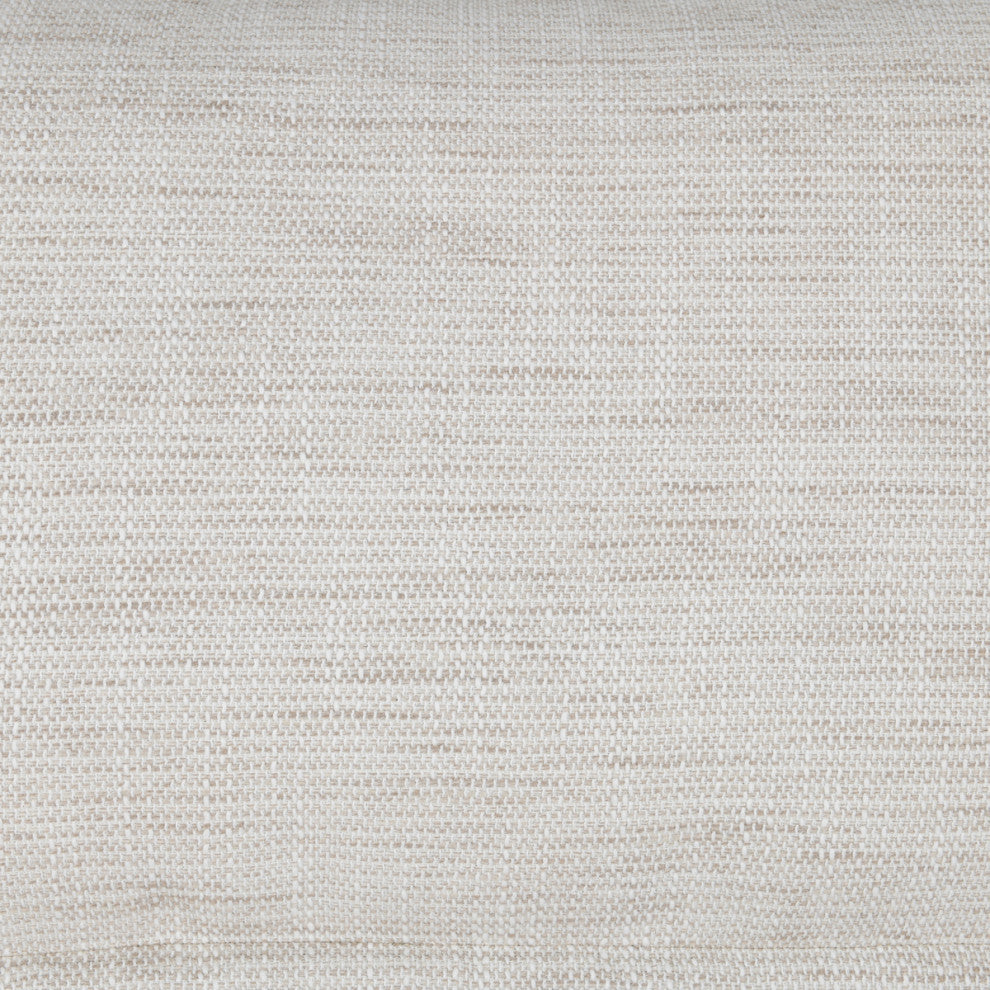 Low Ivory Modern Chaise Sofa