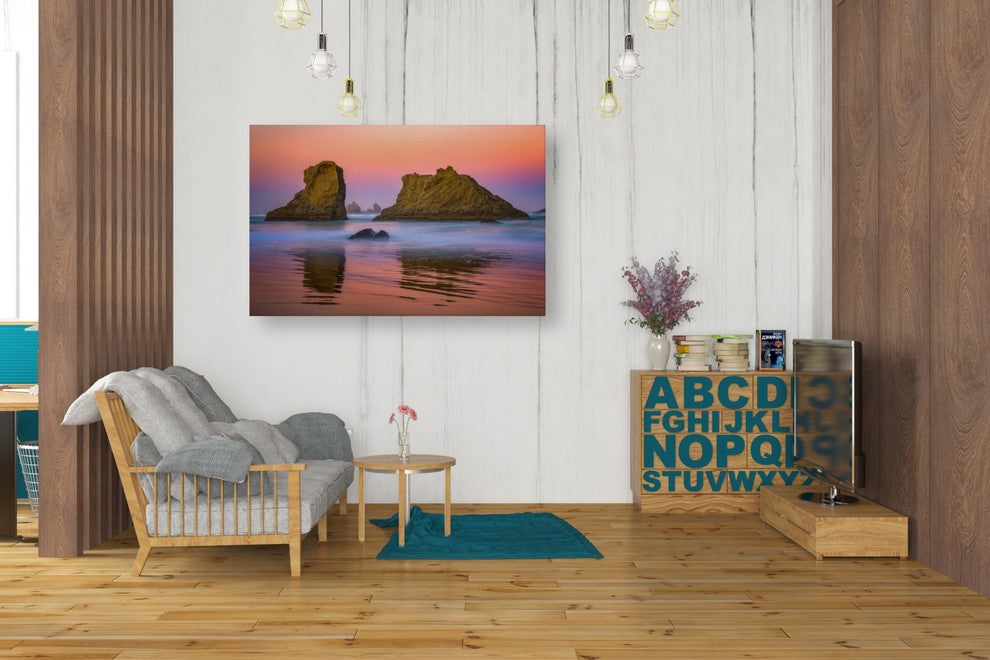 Epic Graffiti "Oregon's New Day" by Darren White, Giclee Canvas Art, 26"x40"