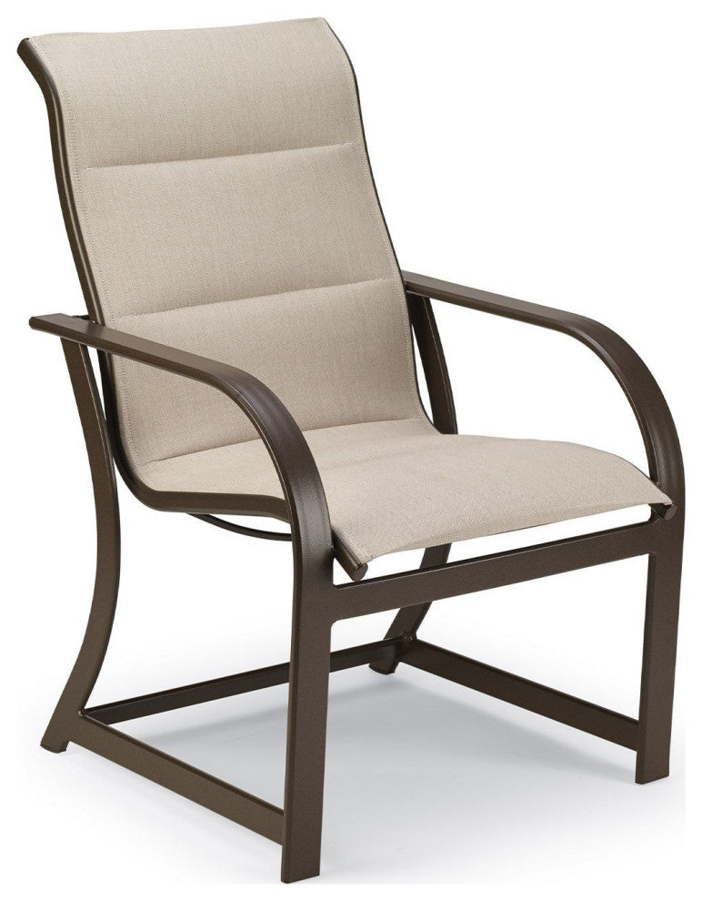 Key West Padded Sling High Back Dining Chair