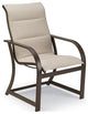 Key West Padded Sling High Back Dining Chair