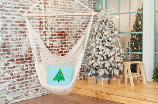 Pride Garland Tree Indoor/Outdoor Throw Pillow, Omar, 20"x20"