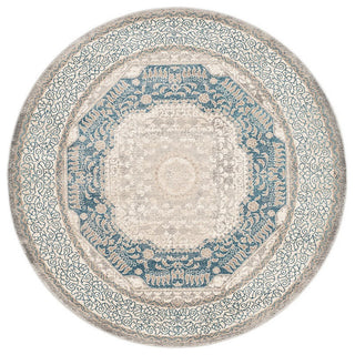 Safavieh Sofia Sof365A  Rug, Light Grey/Blue, 6'7" X 9'2"